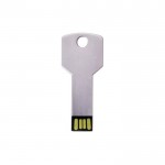 Gepersonaliseerde USB sleutel met logo kleur zilver