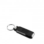 Relatiegeschenk sleutelhangers met USB weergave met jouw bedrukking