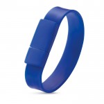 USB-armbanden om te bedrukken blauw