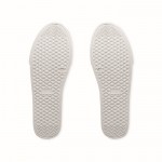Lichtgewicht synthetisch leren sneakers met rubberen zool maat 38 kleur wit tiende weergave