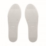 Sneakers met rubberen zolen gemaakt van synthetisch leer maat 44 kleur wit tiende weergave