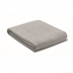Lichtgewicht katoenen deken bedrukken met geschenkverpakking 300 g/m2 kleur grijs