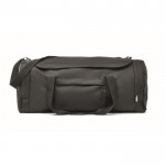 Grote tas voor sport of reizen met compartimenten en riem kleur zwart derde weergave