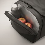Grote tas voor sport of reizen met compartimenten en riem kleur zwart foto bekijken vierde weergave