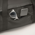 Grote tas voor sport of reizen met compartimenten en riem kleur zwart foto bekijken zevende weergave