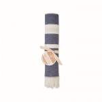 SEAQUAL® handdoek van gerecycled polyester 300g/m2, 70x140cm kleur blauw zevende weergave