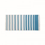 SEAQUAL® handdoek van gerecycled polyester 300g/m2, 70x140cm kleur turkoois tweede weergave
