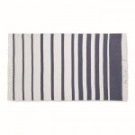 SEAQUAL® handdoek van recycled polyester 300 g/m2, 100x170cm kleur blauw tweede weergave