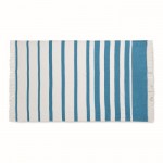 SEAQUAL® handdoek van recycled polyester 300 g/m2, 100x170cm kleur turkoois tweede weergave