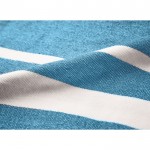 SEAQUAL® handdoek van recycled polyester 300 g/m2, 100x170cm kleur turkoois foto bekijken vijfde weergave