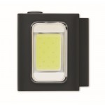 Mini oplaadbare COB-zaklamp met 6 opties en magnetische sluiting kleur zwart zevende weergave