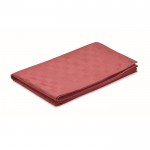 Waterafstotende tafelloper van polyester met microvezel 185 g/m2 kleur rood