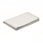 Waterafstotende tafelloper van polyester met microvezel 185 g/m2 kleur wit