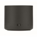 Draadloze speaker met behuizing van 3W gerecycled materiaal kleur zwart zevende weergave