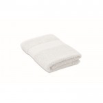 Absorberende handdoek van 100% bio katoen 360 g/m2 50x30 kleur wit