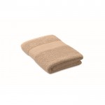 Absorberende handdoek van 100% bio katoen 360 g/m2 50x30 kleur ivoor