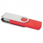 Techmate OTG USB-stick met logo rood