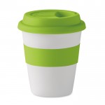 PLA maïszetmeel take-away koffiebekers kleur limoen groen