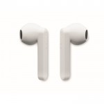 Bluetooth 5.0 oortjes in doosje kleur wit vijfde weergave