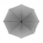 Reflecterende paraplu om te personaliseren kleur matzilver derde weergave