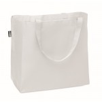RPET tassen met logo kleur wit