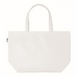RPET tassen met logo kleur wit tweede weergave