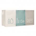 Bedrukte tassen voor recycling, 120 g/m2 kleur meerkleurig