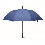 Elegante stormparaplu met logo kleur koningsblauw