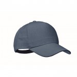 Gepersonaliseerde cap met gespsluiting kleur blauw
