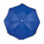 Bedrukte parasol in hoesje kleur koningsblauw vierde weergave