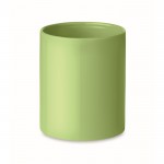 Goedkope bedrukte koffiebekers in doosje kleur groen tweede weergave