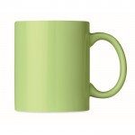 Goedkope bedrukte koffiebekers in doosje kleur groen derde weergave