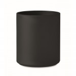 Herbruikbare mok van PP kunststof (300 ml) kleur zwart eerste weergave
