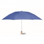 23 Inch opvouwbare reversible paraplu kleur koningsblauw
