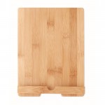 Bamboe standaard voor tablet of laptops kleur hout vijfde weergave