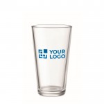 Herbruikbare glazen bedrukken met logo weergave met jouw bedrukking