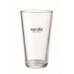 Herbruikbaar drinkglas met logo kleur doorzichtig hoofdweergave