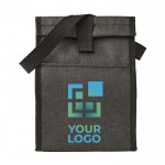Thermische tas met logo en voorvak weergave met jouw bedrukking