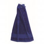 Handdoeken bedrukt met ophanglusje, 350 g/m2 kleur blauw