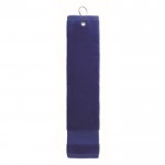 Gepersonaliseerde handdoek met ophanglusje, 350 g/m2 kleur blauw tweede weergave
