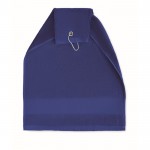 Gepersonaliseerde handdoek met ophanglusje, 350 g/m2 kleur blauw vierde weergave