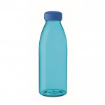 BPA-vrije RPET bidon met logo kleur blauw
