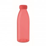 BPA-vrije RPET bidon met logo kleur rood