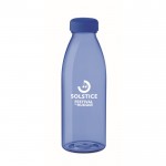 BPA-vrije RPET bidon met logo kleur koningsblauw hoofdweergave