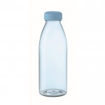 BPA-vrije RPET bidon met logo kleur lichtblauw