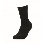 Grote maat sokken als merchandising kleur zwart