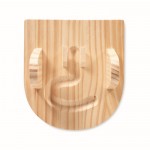 Bamboe bingo spel met logo kleur hout zesde weergave