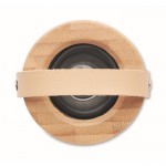 5.0 bluetooth speaker met bamboe behuizing kleur hout vijfde weergave