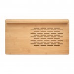 Bamboe laptopstandaard met ventilatie kleur hout vijfde weergave