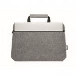 Vilten tas voor 15'' laptop kleur grijs tweede weergave